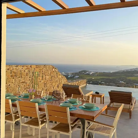 别墅 Pearl Of Mykonos Plintri